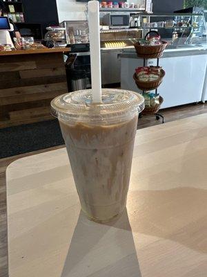 Condensed milk iced latte, AMAZING