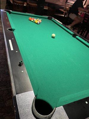 Pool table