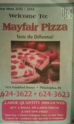 Mayfair Pizza