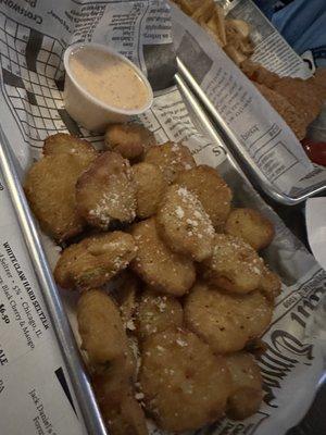 Fried pickles