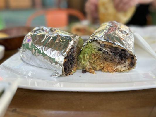 Super burrito with carnitas