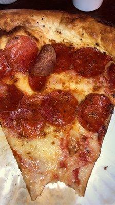 Plain ass pepperoni slice