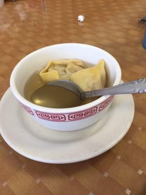 Wonton soup