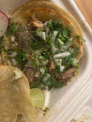 Carnitas Taco (it was huge, photo doesn't do it justice)