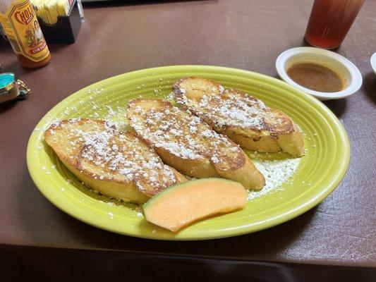 French Toast with the Butter Pecan Syrup