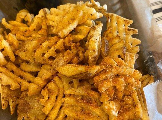 Crab  Waffle  Fries