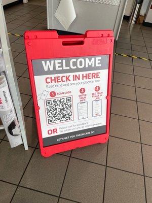 QR Code Check-In