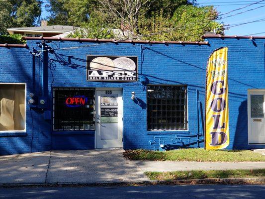 Front of Coin shop