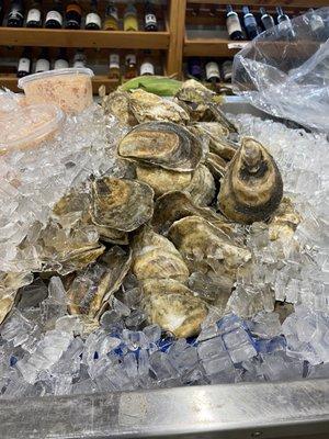 Shuck your own oysters from the locals