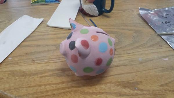 My pig I painted