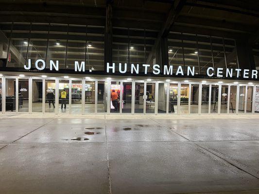 Entrance to Huntsman's center