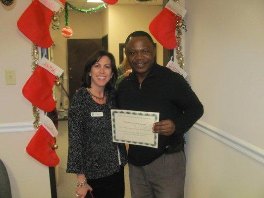 Caregiver of the Year 2010