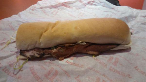 My Roast Beef $1.00 sub