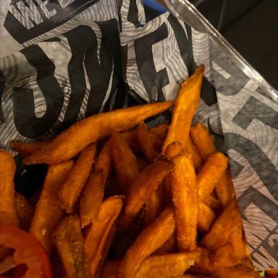 Uncooked Sweet Potato Fries