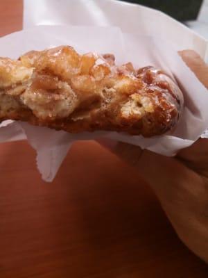 Small apple fritter