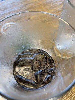 served a diet pepsi in a dirty glass and didnt notice ... diet pepsi has a white oily substance