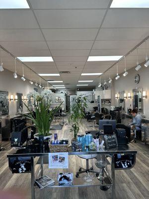 Inside salon