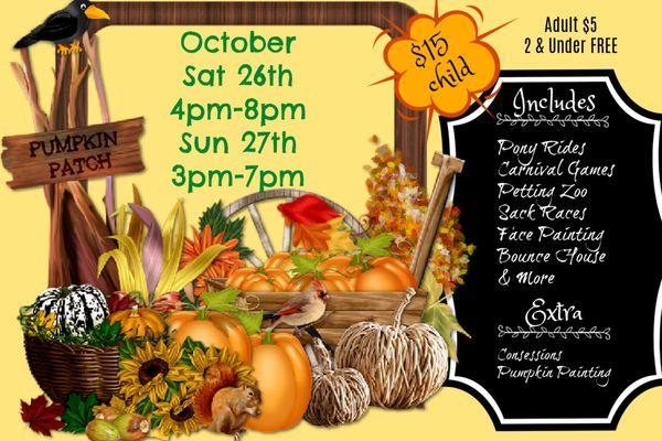 2024 Fall Festival 
Tickets Available on our website.