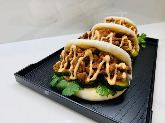 Spicy Pork Bao Bun