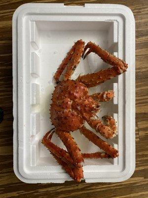 EMPTY crab.