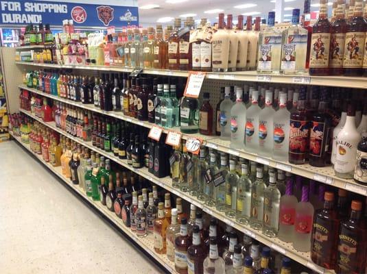 Decent booze selection