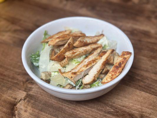 Half Caesar Salad with Grilled Chicken