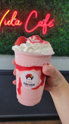 Strawberry Frappe