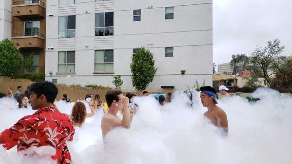 Our Foam Parties are not just for kids. Bring out your inner child at your next college party! Enjoyable for all ages. www.EmeraldEvents.com