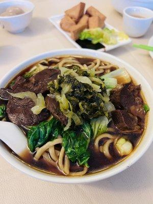 The best beef noodle soup that i ever experience in bay area