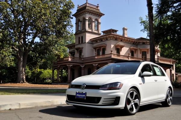 15 GTI with Bidwell Mansion as the backdrop. I love this photo.