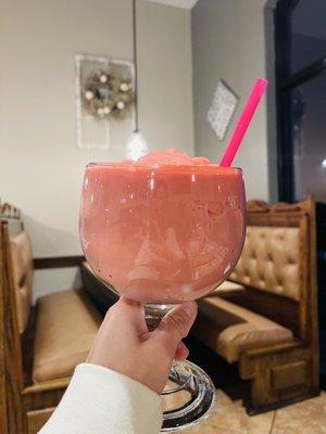 Virgin strawberry pina colada