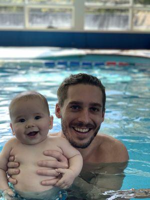 Dadsmake the best swim pal!