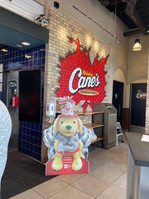 Inside Raising Cane's