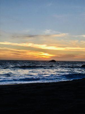 Beautiful from Portuguese beach; located across the street.