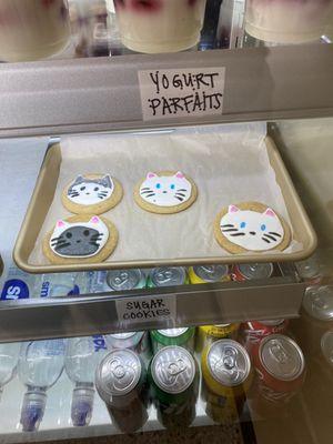 Cat cookies