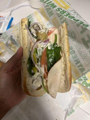 Turkey footlong