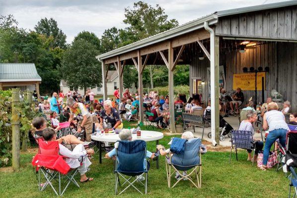 Party On The Patio is live music every Saturday May thru September. Fun for everyone.  Family friendly.