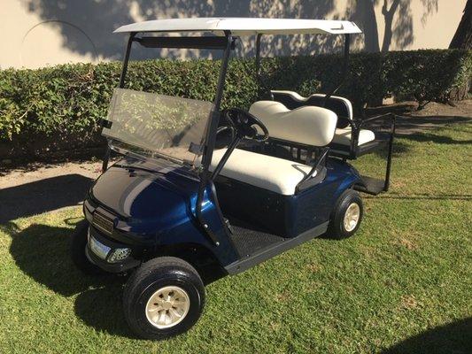 Refurbished EZGO 4-passenger with LED light package