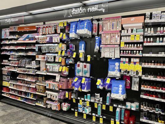 salon nail section