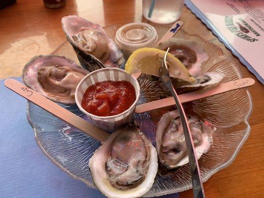 Mixed oysters (all from NJ local)