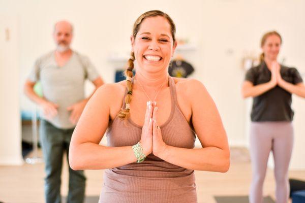 Tadasana with Courtney Winkler.