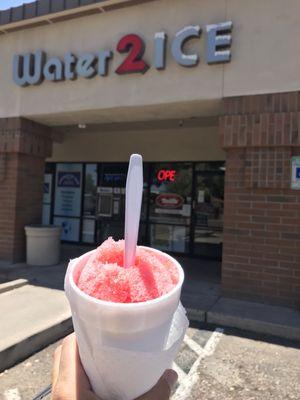 Don't forget that water 2 ice has shaved ice!! Perfect for hot days