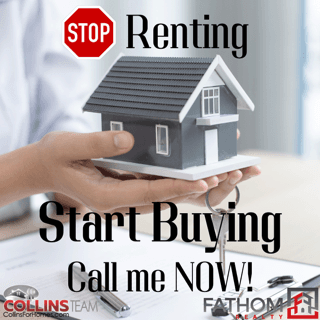 STOP Renting - call Regina Collins @ 208-515-5433 for a FREE consult for Home Buying!