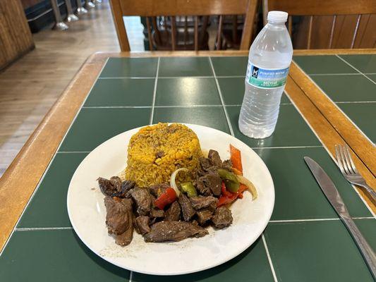 2024 update: I ordered something other than pork. This is the pepper steak and it was freakin wonderful.