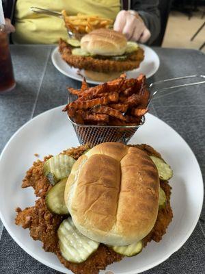 1/2 Tenderloin and sweet potato fries