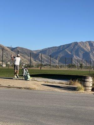 This is the employee who was rotten towards me. And the driving range.