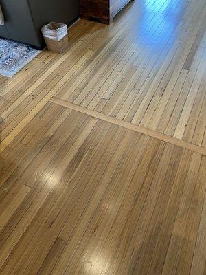 Sparkling floors