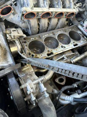 Have you postponed maintenance on your car? The timing belt is a critical part of the engine and is due roughly every 100k miles.