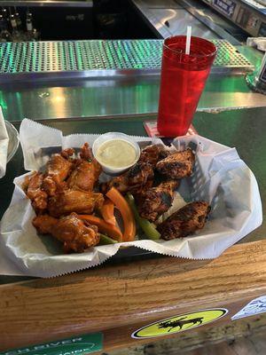 Buffalo Wings & Uncle Donnie's Famous Blackened Wings