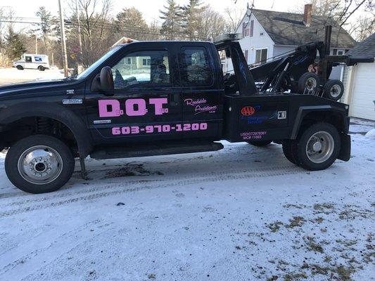 We now can provide towing services!